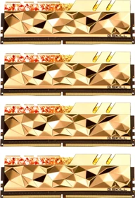 G.Skill Trident Z Royal Elite gold UDIMM 64GB Kit, DDR4-4266, CL19-26-26-46