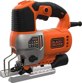 Black&Decker BES610K Elektro-Pendelhubstichsäge inkl. Koffer