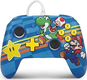 PowerA Enhanced Wired Controller Mushroom Kingdom Friends (Switch)