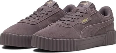 Puma Carina 3.0 Suede raisin/puma gold (Damen)