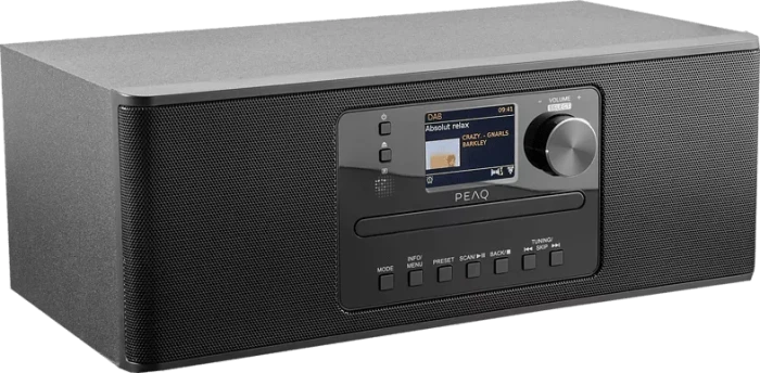 PEAQ PDR370BT-B schwarz