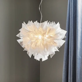 Slamp Veli Suspension Large Hängeleuchte transparent