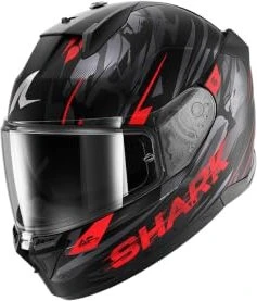 Shark D-Skwal 3 Inkrider matt schwarz/grau/rot