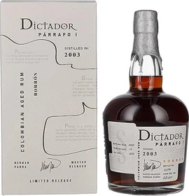 Dictador Párrafo I Borbón 2003 50% 700ml