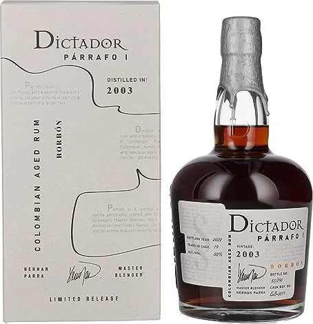 Dictador Párrafo I Borbón 2003 50% 700ml