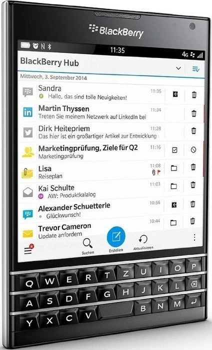 BlackBerry Passport schwarz