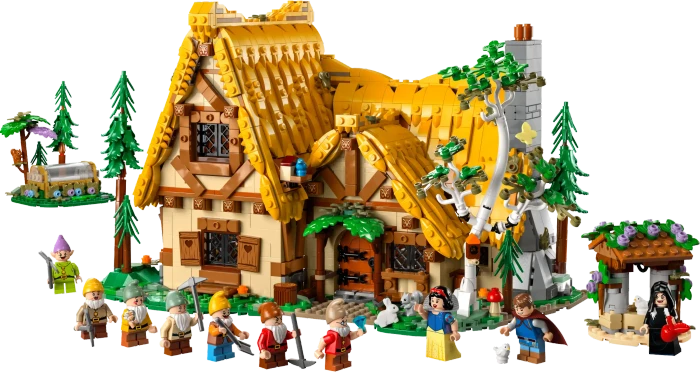 LEGO Disney - Die Hütte von Schneewittchen und den sieben Zwergen