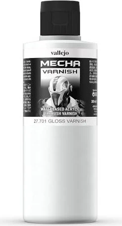 Vallejo Mecha Color 701 gloss varnish, 200ml
