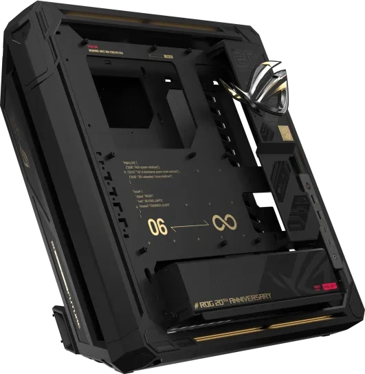 ASUS ROG GR20 Edition 20, Glasfenster