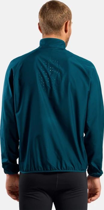 Odlo Essential Light Laufjacke reflecting pond (Herren)
