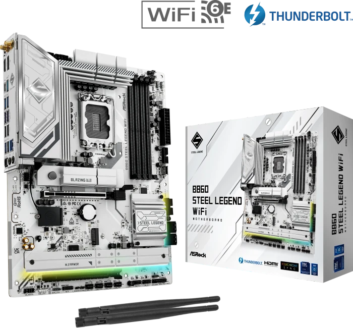 ASRock B860 Steel Legend WiFi (Intel 1851)