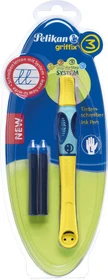 Pelikan griffix 3 Tintenroller (Patrone) sunlight, Linkshänder, Blister