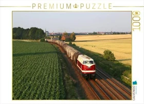 Calvendo 118 719 arbeitet sich die Steigung hinter Bautzen herauf, um ihren Zug nach Dresden zu befördern