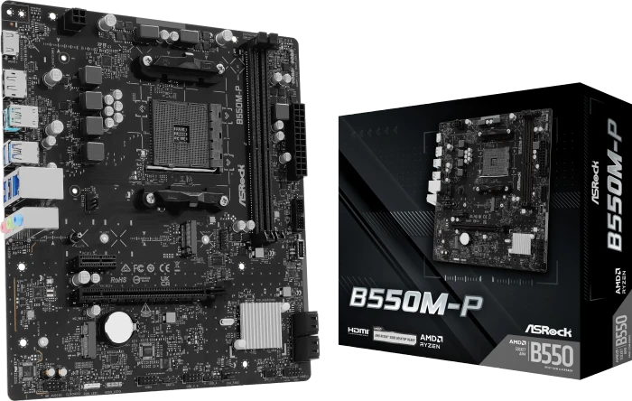 ASRock B550M-P (AMD AM4)