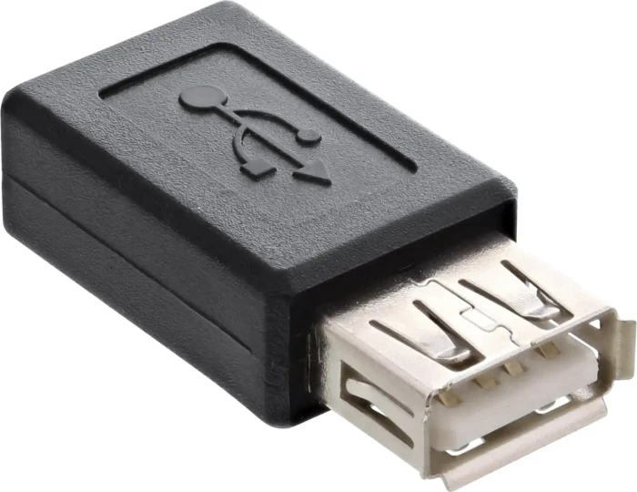 InLine Micro-USB Adapter, Micro-B Buchse auf Buchse A