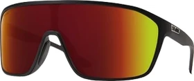 Smith Boomtown matte black/chromapop red mirror