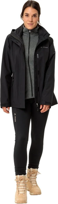 Vaude Rosemoor 3in1 II Funktionsjacke schwarz (Damen)