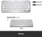 Logitech MX Keys Mini for Mac, LEDs weiß, Logi Bolt, Pale Gray, weiß/grau, USB/Bluetooth, DE Vorschaubild
