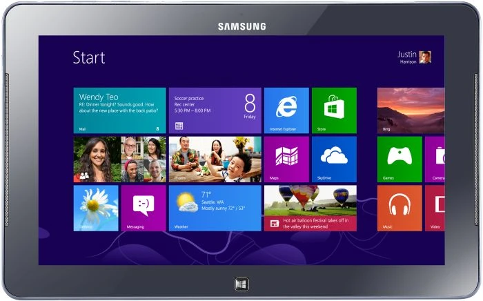 Samsung ATIV Tab 5, blau, 64GB, UMTS, Windows 8 32bit, KeyboardDock