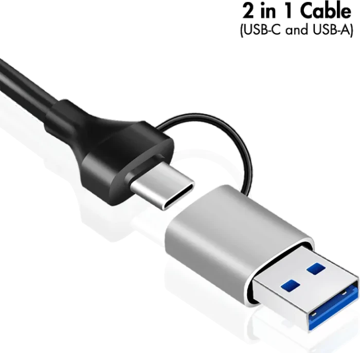 LogiLink UA0440, RJ-45, 3x USB-A 3.0, USB-C/USB-A 3.0 [Stecker]