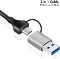 LogiLink UA0440, RJ-45, 3x USB-A 3.0, USB-C/USB-A 3.0 [Stecker] Vorschaubild