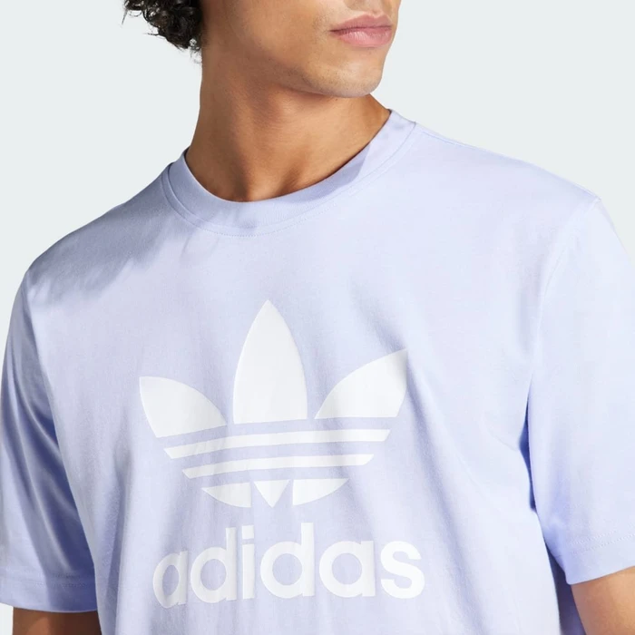adidas Adicolor Trefoil T-Shirt kurzarm violet tone (Herren)