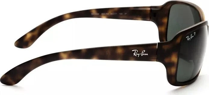 Ray-Ban RB4068 60mm matte havana/polarized green