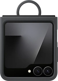 Samsung Silicone Case für Galaxy Z Flip7 FE/Flip6 schwarz