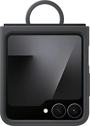 Samsung Silicone Case für Galaxy Z Flip7 FE/Flip6 schwarz
