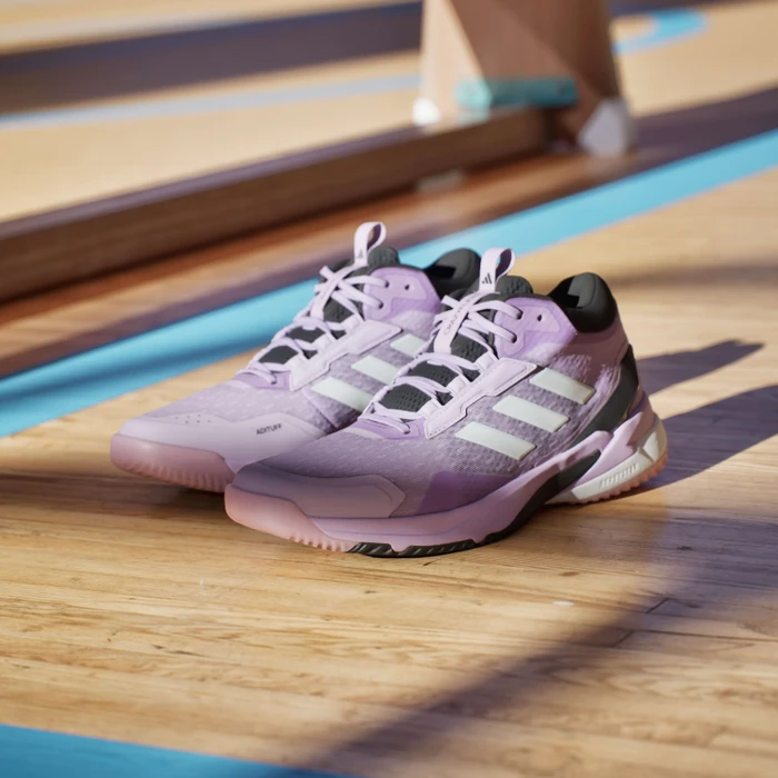adidas Crazyflight 6 Mid power plum/zero metallic/core black (Damen)