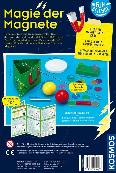Kosmos Fun Science Magie der Magnete