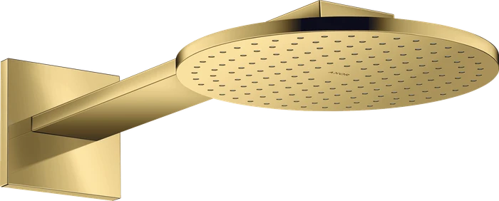 Hansgrohe Axor ShowerSolutions Kopfbrause 250 1jet mit Brausearm polished goldoptik