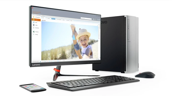 Lenovo IdeaCentre 510-15ICB, Core i5-8400, 4GB RAM, 16GB SSD, 3TB HDD, DE
