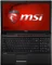MSI GP60 Proi545FD, Core i5-4210H, 4GB RAM, 500GB HDD, GeForce GTX 850M, DE Vorschaubild