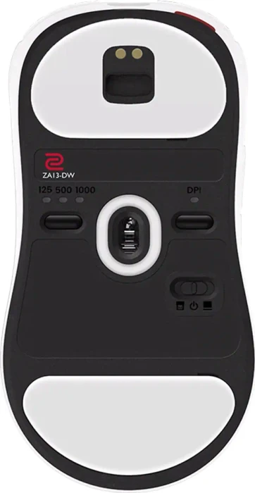 BenQ Zowie ZA13-DW-WH 4K Wireless mit Ladestation, Glossy White Edition, USB