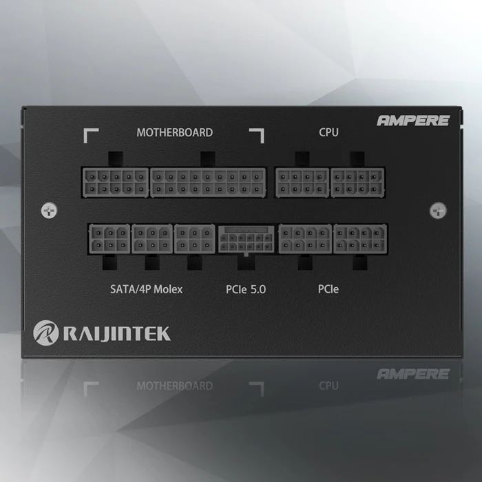 Raijintek AMPERE 1000 BLACK 1000W, ATX 3.1