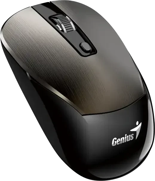 Genius NX-7125 Copilot Wireless Optical Mouse braun/schwarz, USB