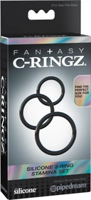 Pipedream Fantasy C-Ringz Silicone Stamina Set, 3-tlg.