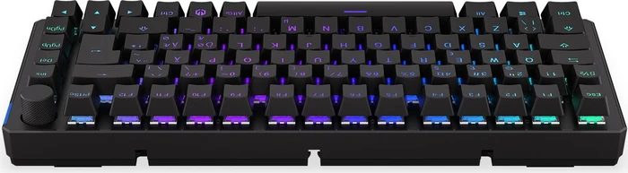 Endorfy Thock 75% Wireless, PBT, LEDs RGB, hot-swap, Black, Kailh Box BLACK, USB/Bluetooth, ND
