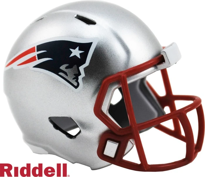 Riddell New England Patriots Mini Speed Pocket Pro Micro Helm