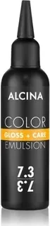 Alcina Color Gloss + Care Emulsion Haartönung 7.3 mittelblond gold, 100ml