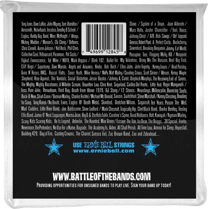 Ernie Ball Stainless Steel Bass Extra Slinky