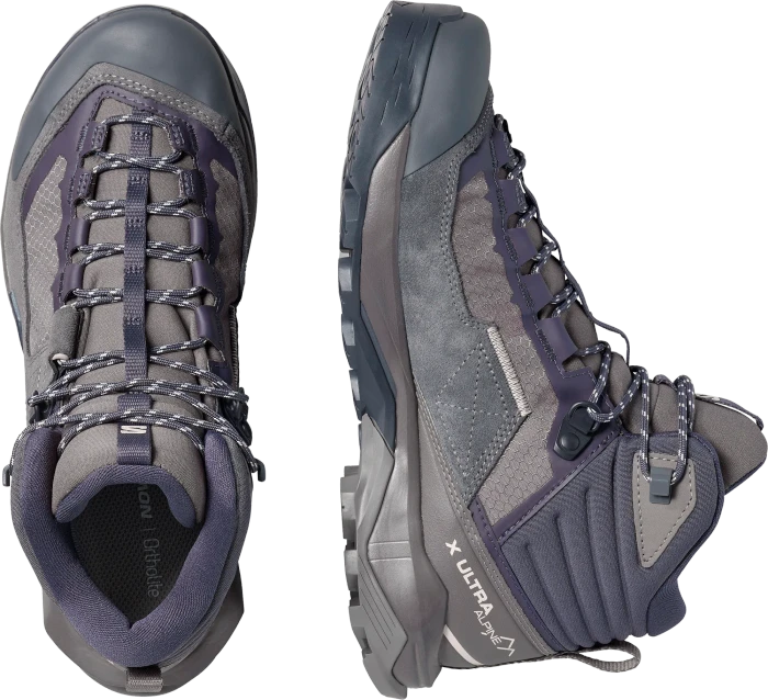 Salomon X Ultra Alpine Mid GTX nine iron/dark dull gray/lilac ash (Damen)