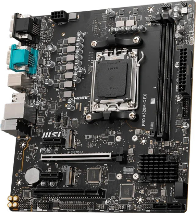 MSI PRO A620M-C EX (AMD AM5)