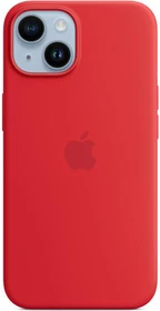 Apple Silikon Case mit MagSafe für iPhone 14 (PRODUCT)RED