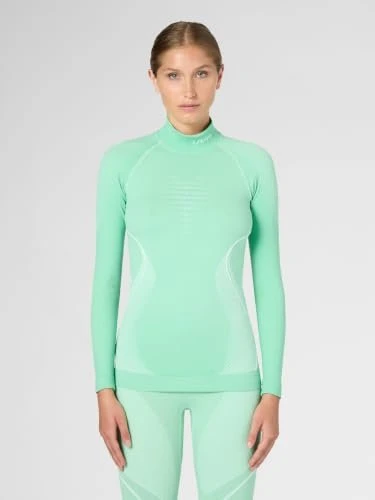 UYN Evolutyion Turtle Neck Funktionsshirt langarm light green/white (Damen)