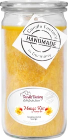 Candle Factory Mini Jumbo Duftkerze mango kiss, 1 Stück