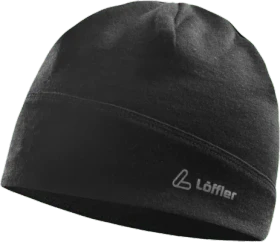 Löffler Merino Wool Mütze schwarz