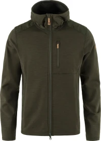 Fjällräven Keb Fleece Hoodie Funktionsjacke deep forest (Herren)