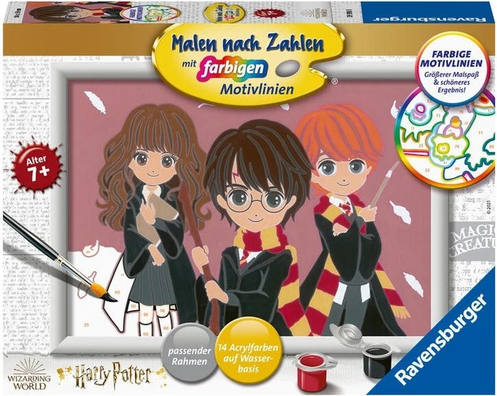 Ravensburger Malen nach Zahlen Zauberhafte Freundschaft